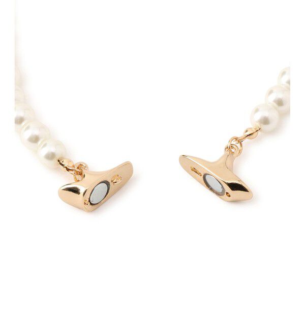 ROPE PICNIC PASSAGE「スターモチーフマグネットガラスパールネックレス」|ネックレス|