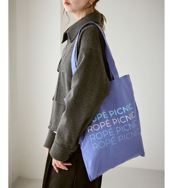 ROPE PICNIC PASSAGE「ロゴトートバッグ」|トートバッグ|ネイビー(40)