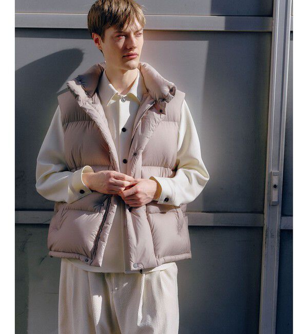 ADAM ET ROPE'「【ACT_81 Monta】超軽量 ボリューム ダウンベスト」|ダウンベスト・ベスト|