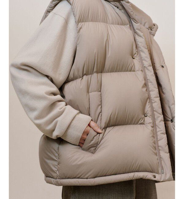 ADAM ET ROPE'「【ACT_81 Monta】超軽量 ボリューム ダウンベスト」|ダウンベスト・ベスト|