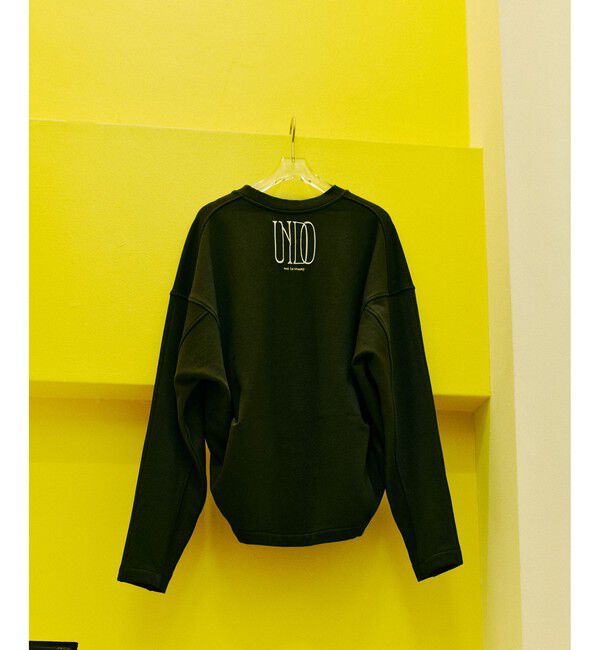 ADAM ET ROPE'「【サステナブル】ロゴフォルムスウェット」|スウェット・ジャージ|