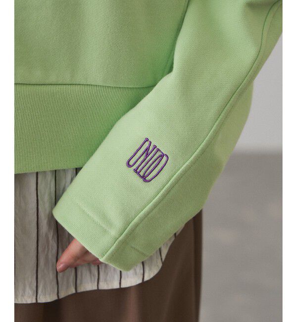 ADAM ET ROPE'「【サステナブル】ロゴフォルムスウェット」|スウェット・ジャージ|