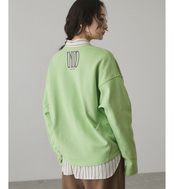 ADAM ET ROPE'「【サステナブル】ロゴフォルムスウェット」|スウェット・ジャージ|