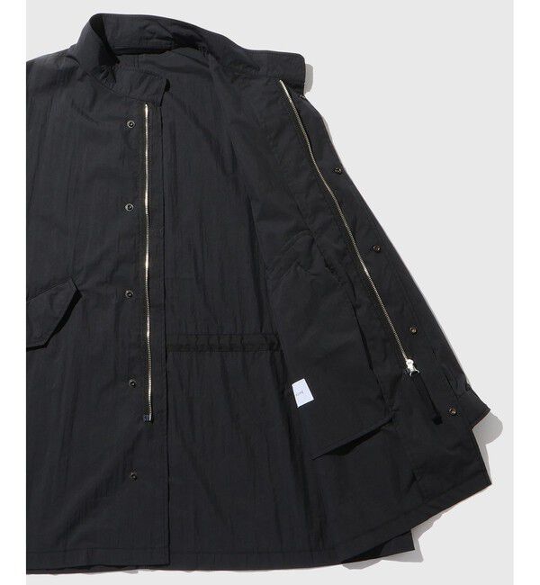 ADAM ET ROPE'「ナイロンタッサー ショートモッズコート / ロングシーズン着用可能」|ミリタリー・モッズコート|