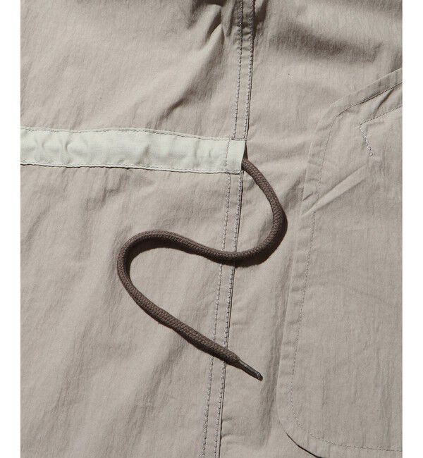 ADAM ET ROPE'「ナイロンタッサー ショートモッズコート / ロングシーズン着用可能」|ミリタリー・モッズコート|