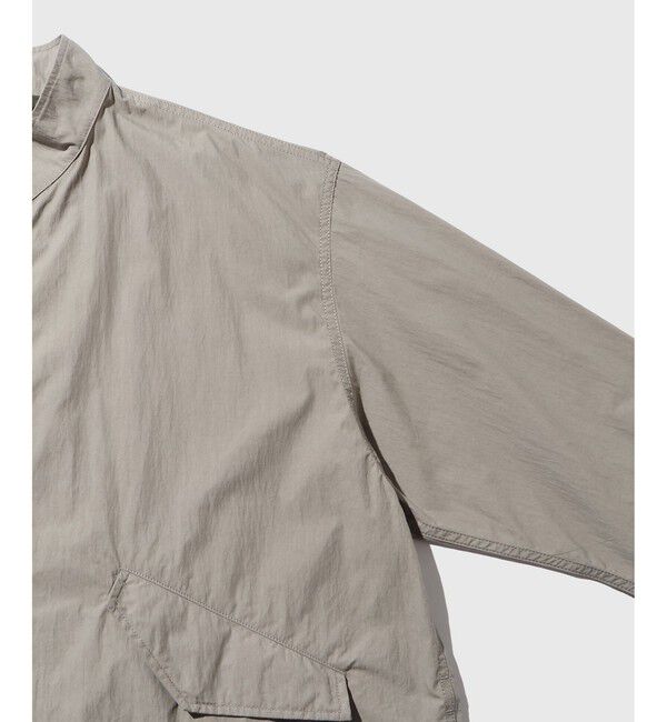 ADAM ET ROPE'「ナイロンタッサー ショートモッズコート / ロングシーズン着用可能」|ミリタリー・モッズコート|