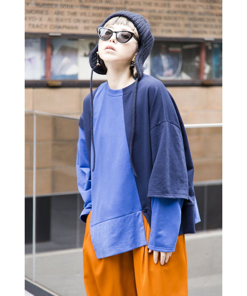  「切替プルオーバー」|Tシャツ・カットソー|