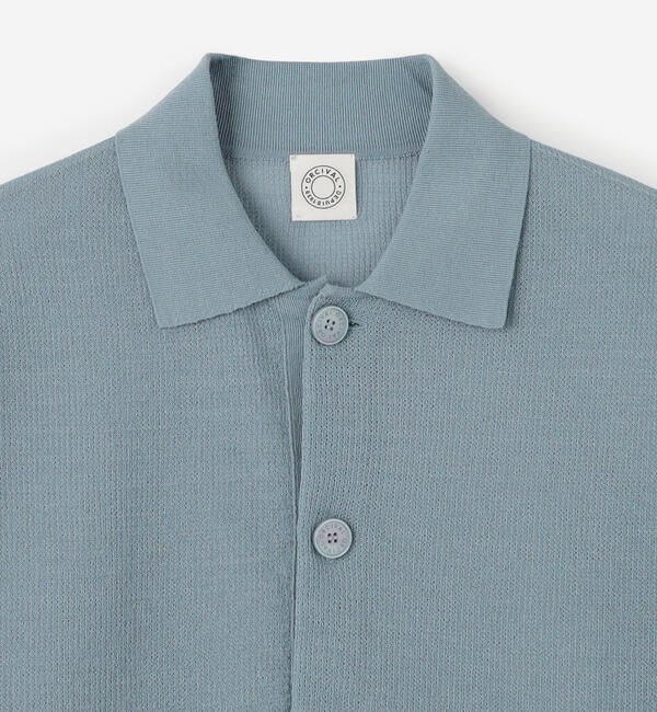 ORCIVAL「ORCIVAL | ジャガード 衿付きニットカーディガン WOMEN」|ニット・セーター|