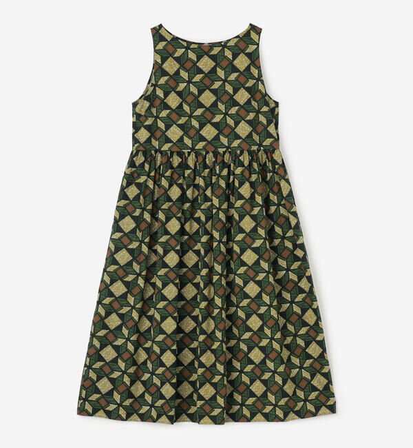 LE GLAZIK「LE GLAZIK | バティック ノースリーブワンピース WOMEN」|ワンピース|