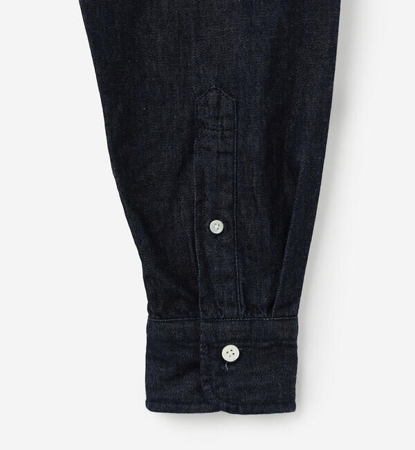 GYMPHLEX「Gymphlex | ライトデニム 長袖ボタンダウンシャツ MEN」|シャツ・ブラウス|