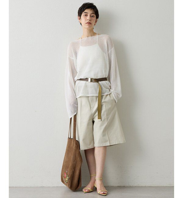 THE PAUSE「【THE PAUSE】バッククロスキャミ」|Tシャツ・カットソー|