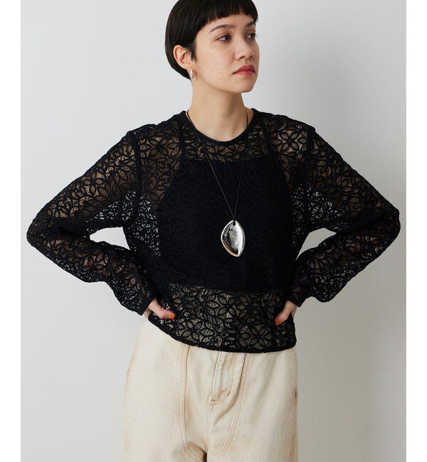 THE PAUSE「【THE PAUSE】バッククロスキャミ」|Tシャツ・カットソー|