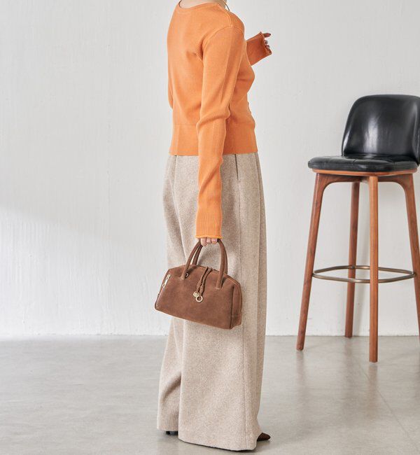  「ラインボタンコンパクトカーディガン」|ニット・セーター|