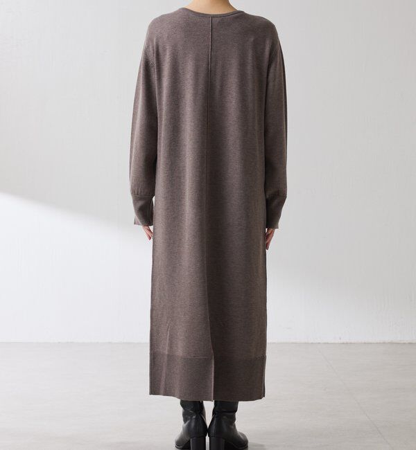  「【前後２通りで着れる】2WAYニットワンピース」|ワンピース|