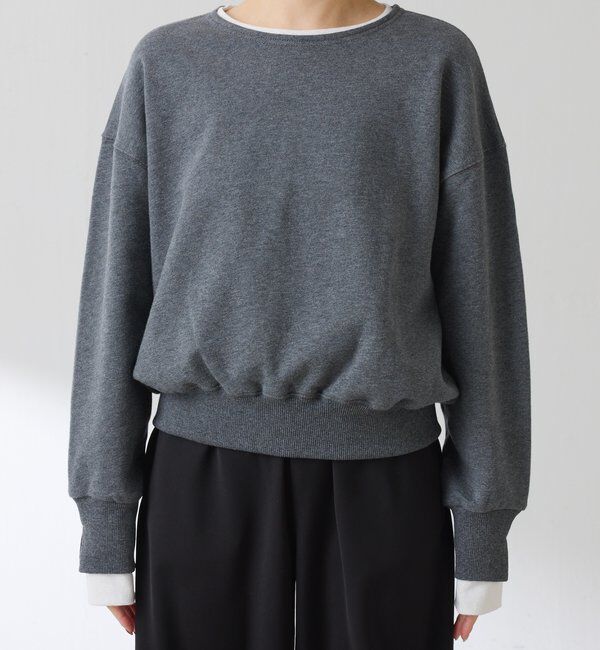  「【インフルエンサー@asamin企画】レイヤード風スウェット」|Tシャツ・カットソー|