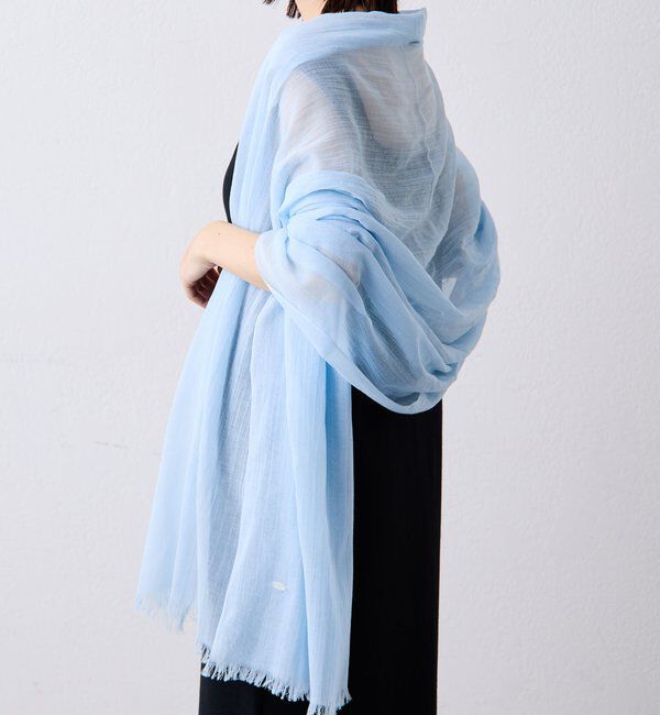  「【PAPILLONNER/パピヨネ】コットンカラーストール」|マフラー|