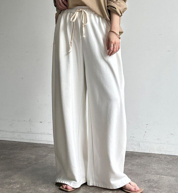  「ドロストスウェットパンツ」|チノ|