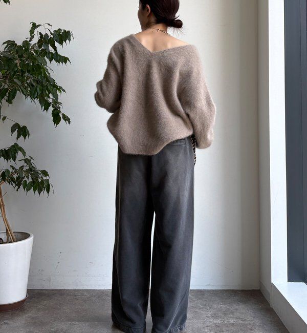  「【デニムなのにスウェット!?】デニムスウェットパンツ」|チノ|