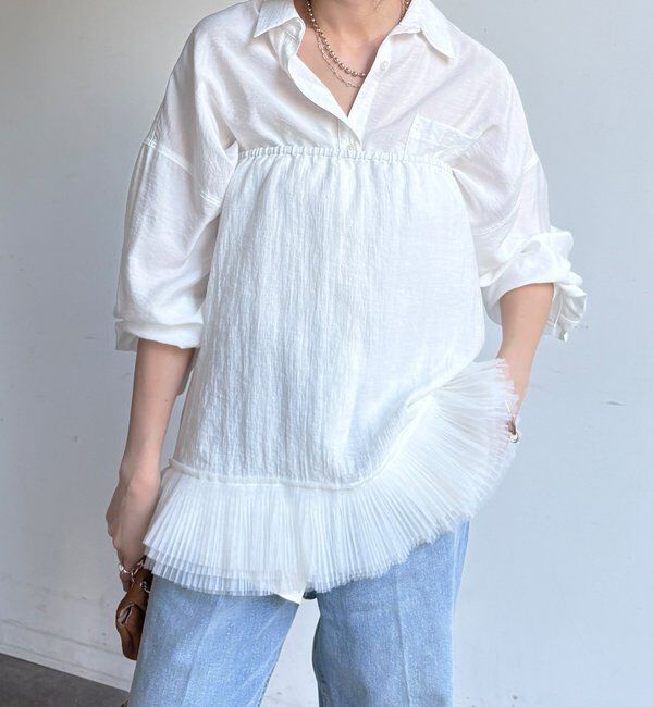  「マルチWAYフリルトップス」|シャツ・ブラウス|