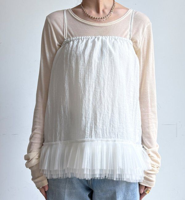  「マルチWAYフリルトップス」|シャツ・ブラウス|