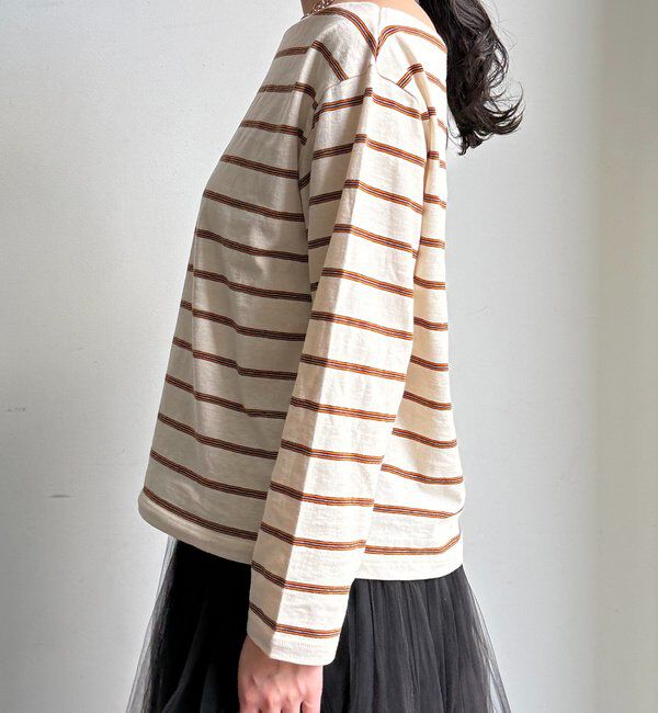  「マルチボーダーオフショルTEE」|Tシャツ・カットソー|