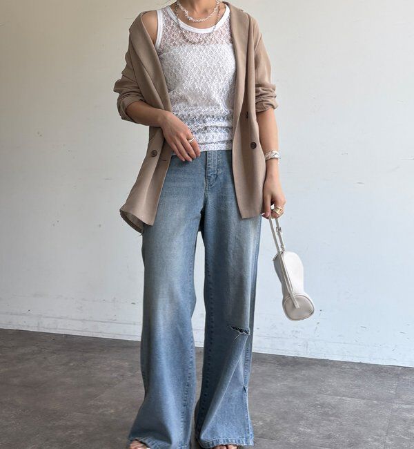  「レースタンク」|Tシャツ・カットソー|