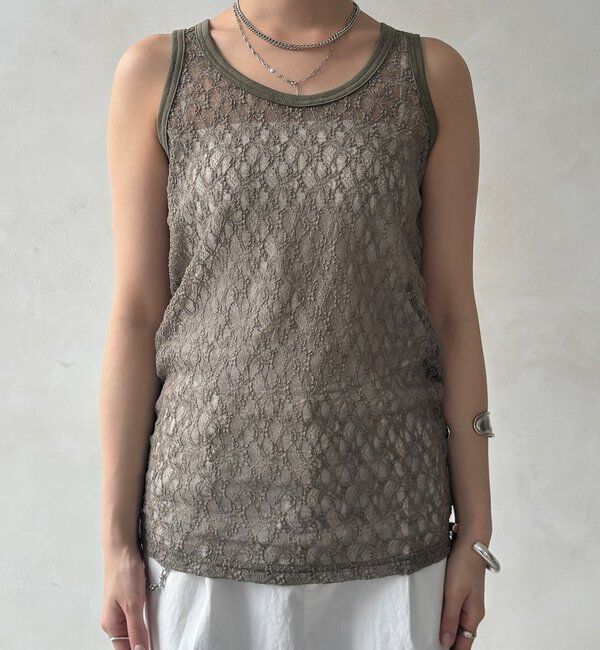  「レースタンク」|Tシャツ・カットソー|