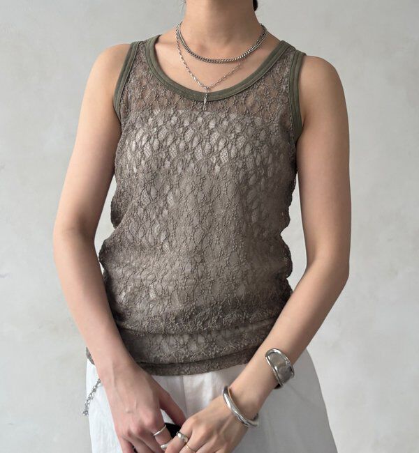  「レースタンク」|Tシャツ・カットソー|