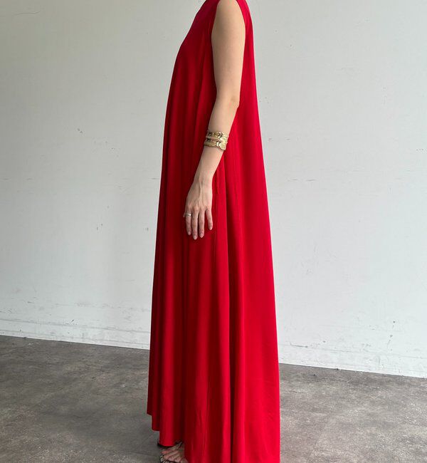  「シルケットスムースフレアカットワンピース」|ワンピース|