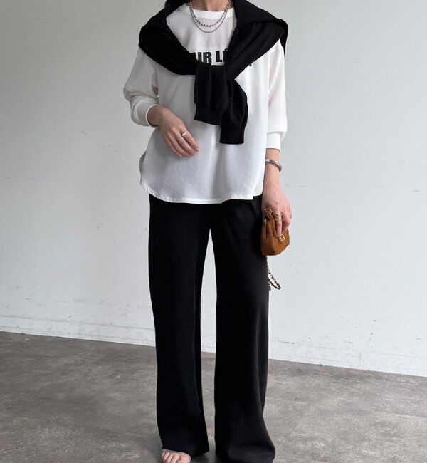  「リネンバイヤスパンツ」|チノ|