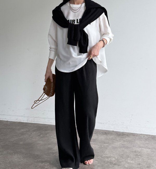  「リネンバイヤスパンツ」|チノ|