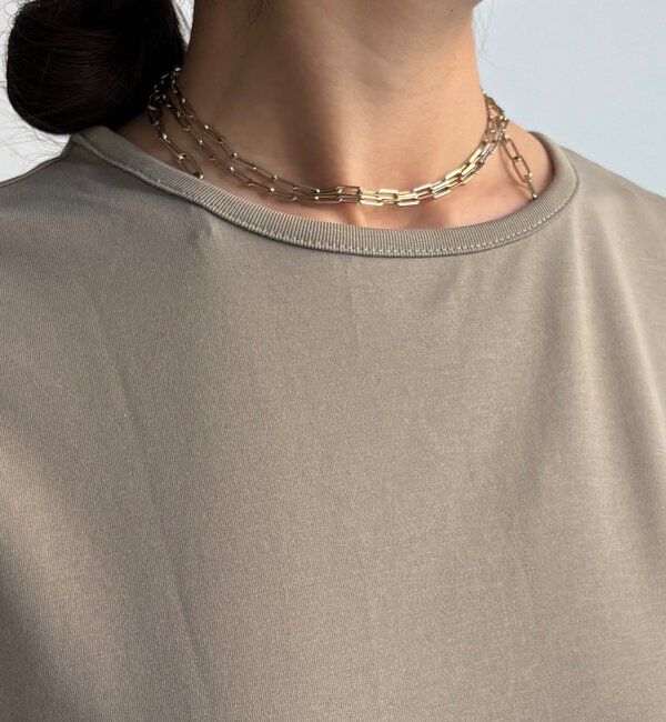  「【WEB限定】クール天竺フレンチスリーブワンピース」|ワンピース|