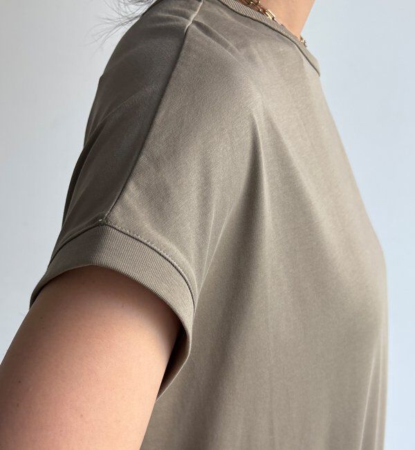  「【WEB限定】クール天竺フレンチスリーブワンピース」|ワンピース|