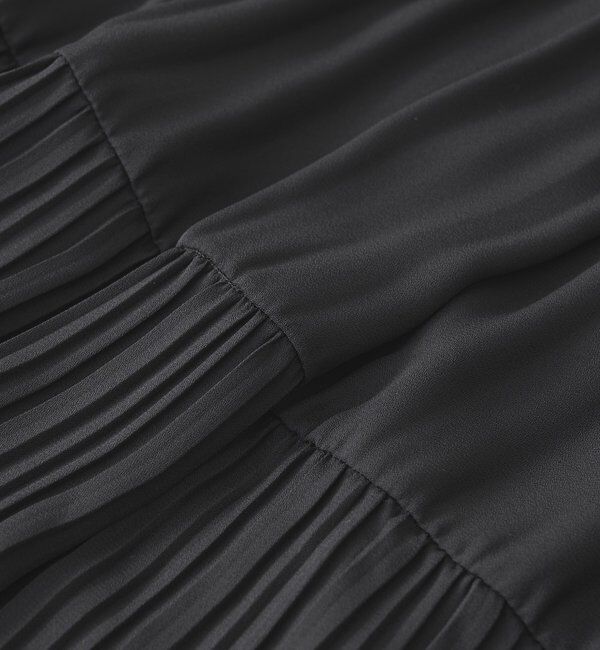  「【上品見え】ティアードプリーツスカート」|スカート|