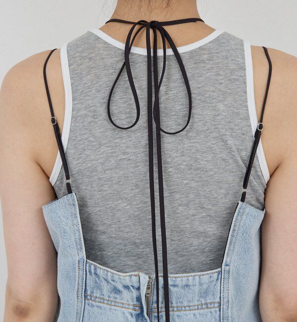  「【PEAS】リメイクデニムドレス」|ワンピース|