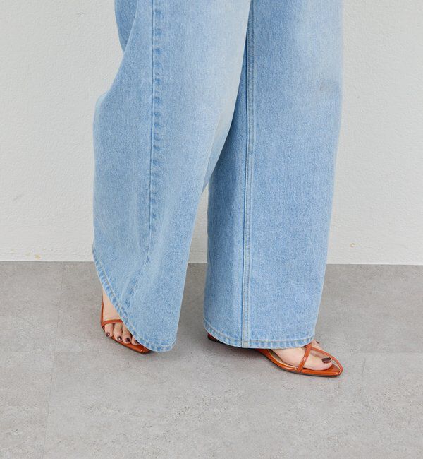  「【2.718】ナローストラップサンダル」|その他|