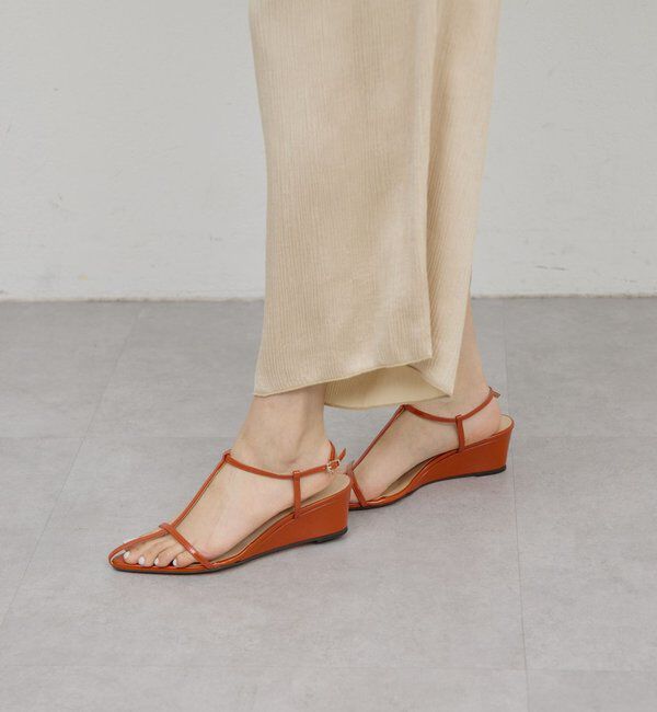  「【2.718】ナローストラップサンダル」|その他|