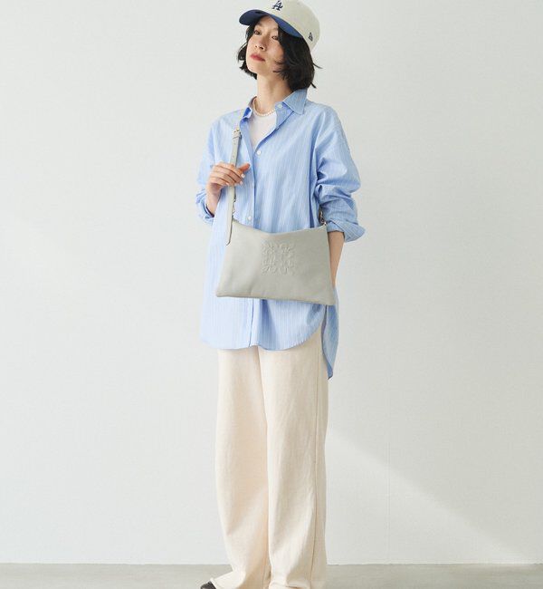  「エンボスモノグラムショルダーバッグ」|ショルダー・メッセンジャー|