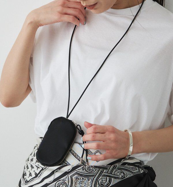  「クラウズナイロンネックポーチ」|その他|ブラック