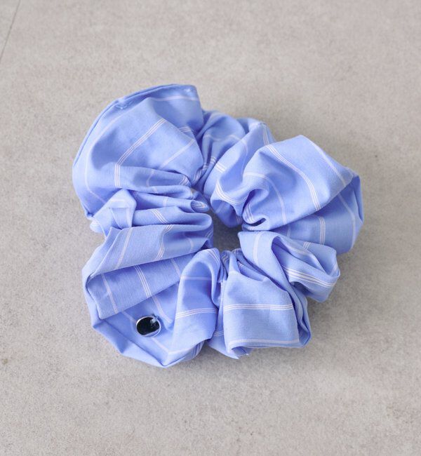  「チャーム付きストライプシュシュ」|その他|