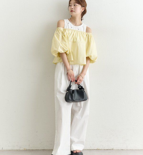  「オフショル袖バルーンブラウス」|シャツ・ブラウス|