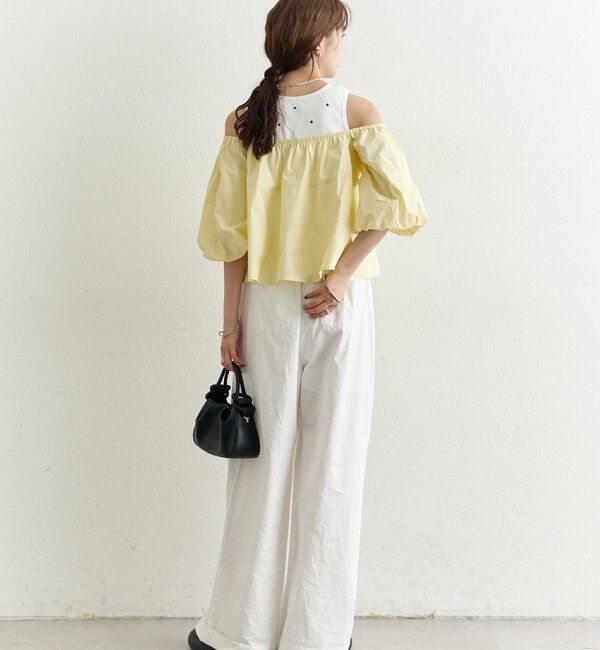  「オフショル袖バルーンブラウス」|シャツ・ブラウス|