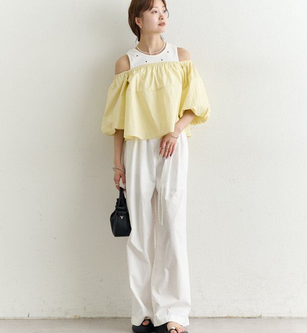  「オフショル袖バルーンブラウス」|シャツ・ブラウス|