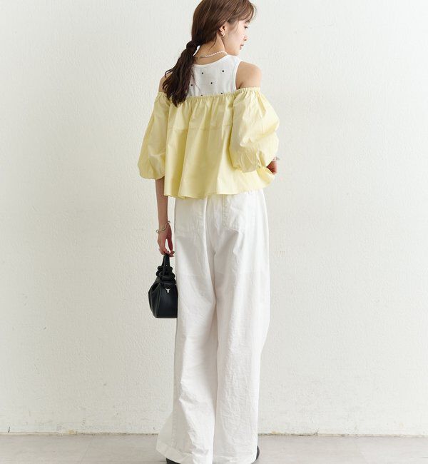  「オフショル袖バルーンブラウス」|シャツ・ブラウス|
