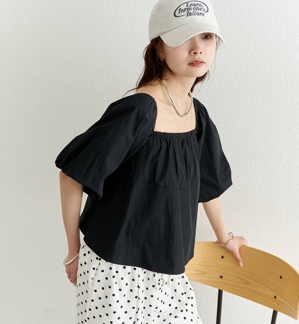 「オフショル袖バルーンブラウス」|シャツ・ブラウス|
