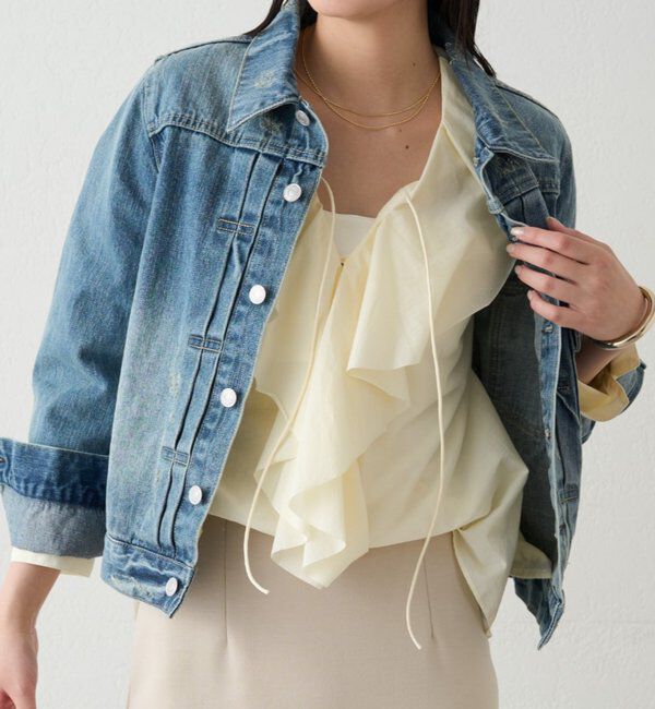  「フリルカラーブラウス」|シャツ・ブラウス|