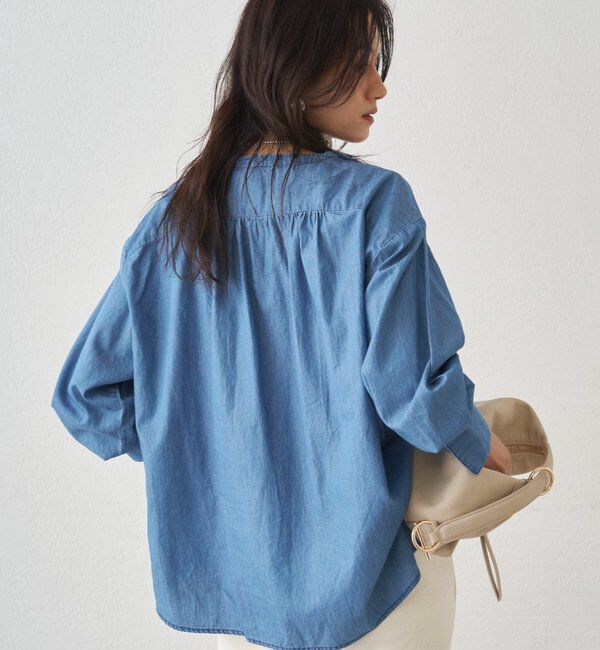  「フリルカラーブラウス」|シャツ・ブラウス|