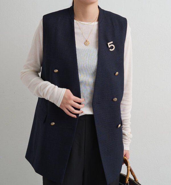  「【GALENA/ガレナ】ナンバーブローチ」|ブローチ・コサージュ|