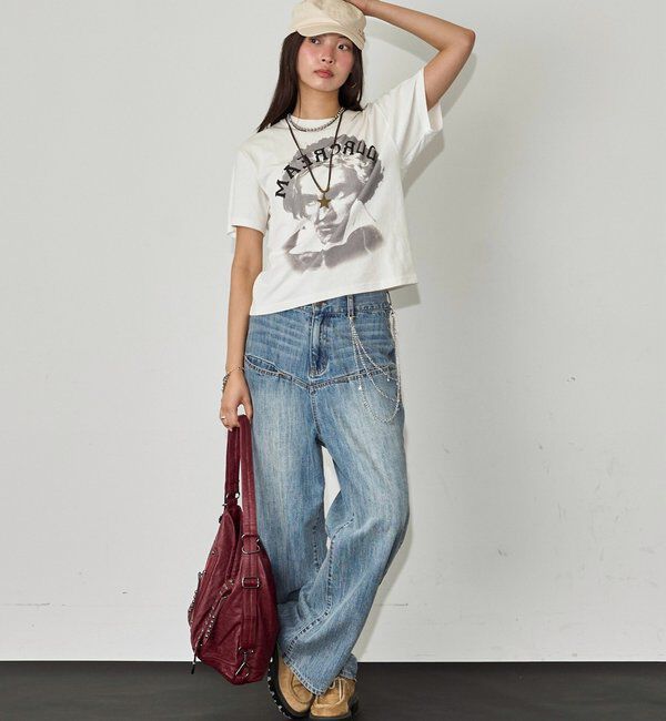  「【Sourcream】偉人TEE」|Tシャツ・カットソー|