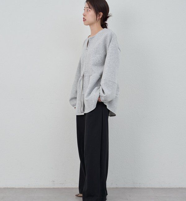  「ポンチペプラムトップス」|Tシャツ・カットソー|